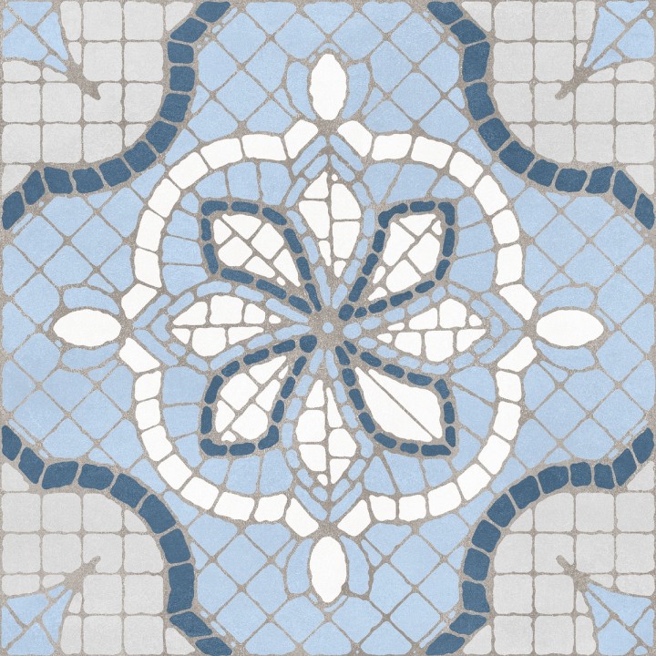 Матовый Motto Ceramic Monotone Denim Decor Matt 20x20 — фото 5