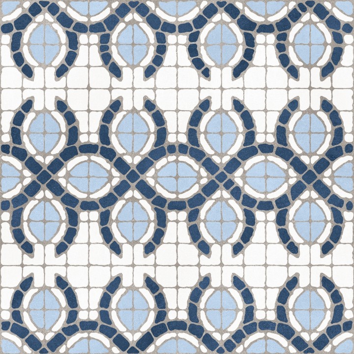 Матовый Motto Ceramic Monotone Denim Decor Matt 20x20 — фото 6