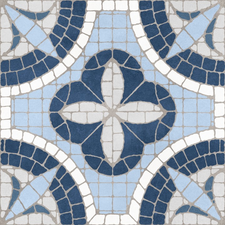 Матовый Motto Ceramic Monotone Denim Decor Matt 20x20 — фото 7