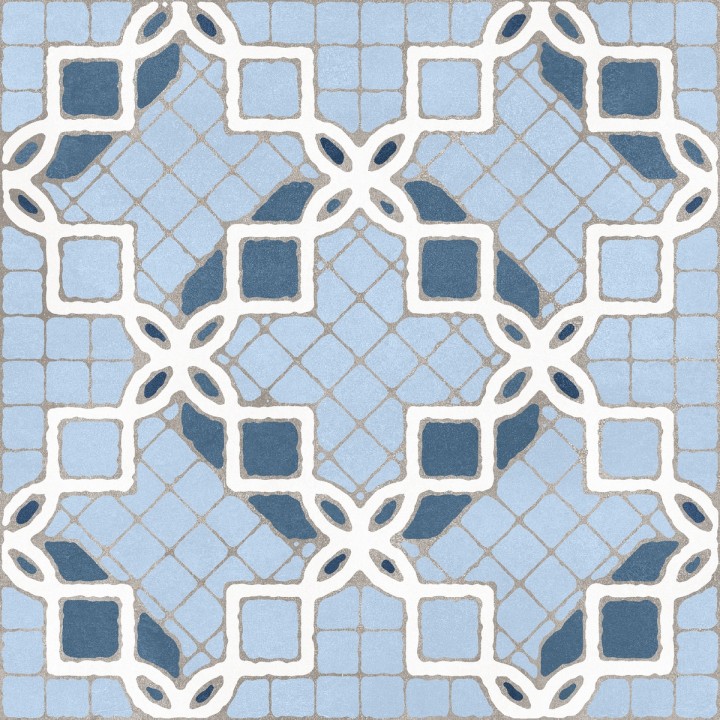 Матовый Motto Ceramic Monotone Denim Decor Matt 20x20 — фото 8