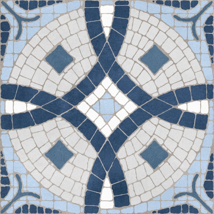 Матовый Motto Ceramic Monotone Denim Decor Matt 20x20 — фото 9