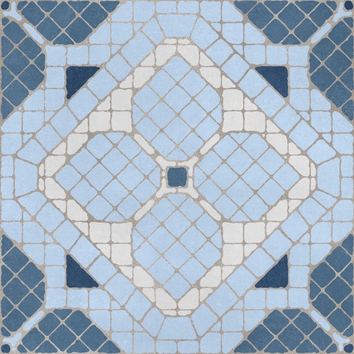 Матовый Motto Ceramic Monotone Denim Decor Matt 20x20 — фото 11