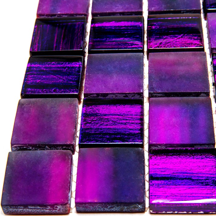Стеклянная Natural Mosaic Art-deco dark Мозаика Стекло микс JP-307 чип 30х30 — фото 3