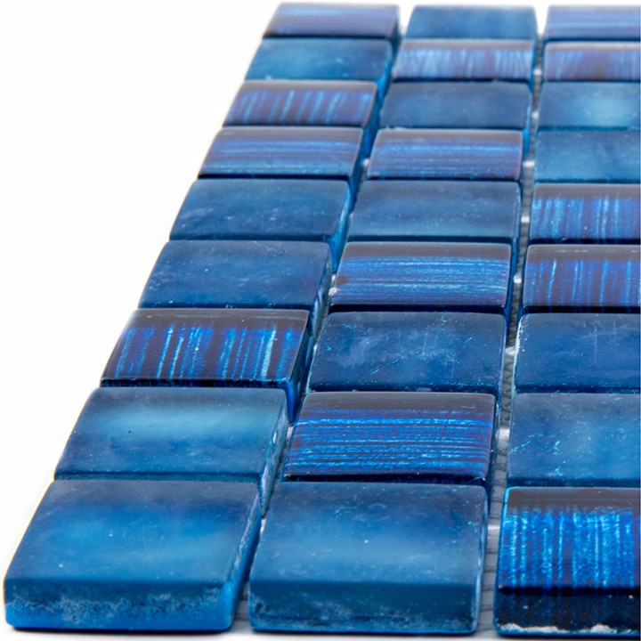 Стеклянная Natural Mosaic Art-deco dark Мозаика Стекло микс JP-310 чип 30х30 — фото 3