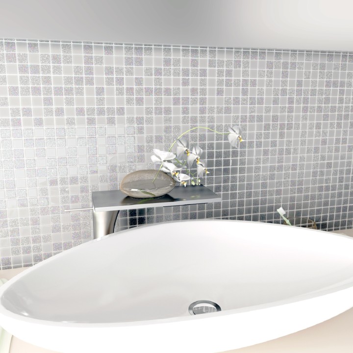 Стеклянная Natural Mosaic Мозаика Стекло глянцевая CPM-12 чип 25,8х25,8 — фото 8