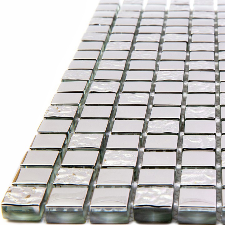 Стеклянная Natural Mosaic Hi-Tech Мозаика Стекло микс HTC-001-15 чип 15х15 — фото 3