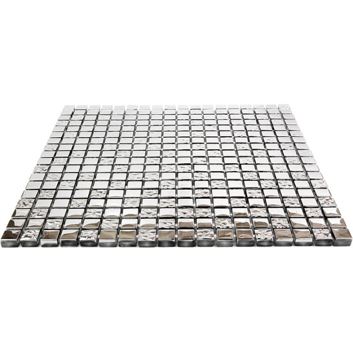 Стеклянная Natural Mosaic Hi-Tech Мозаика Стекло микс HTC-001-15 чип 15х15 — фото 6