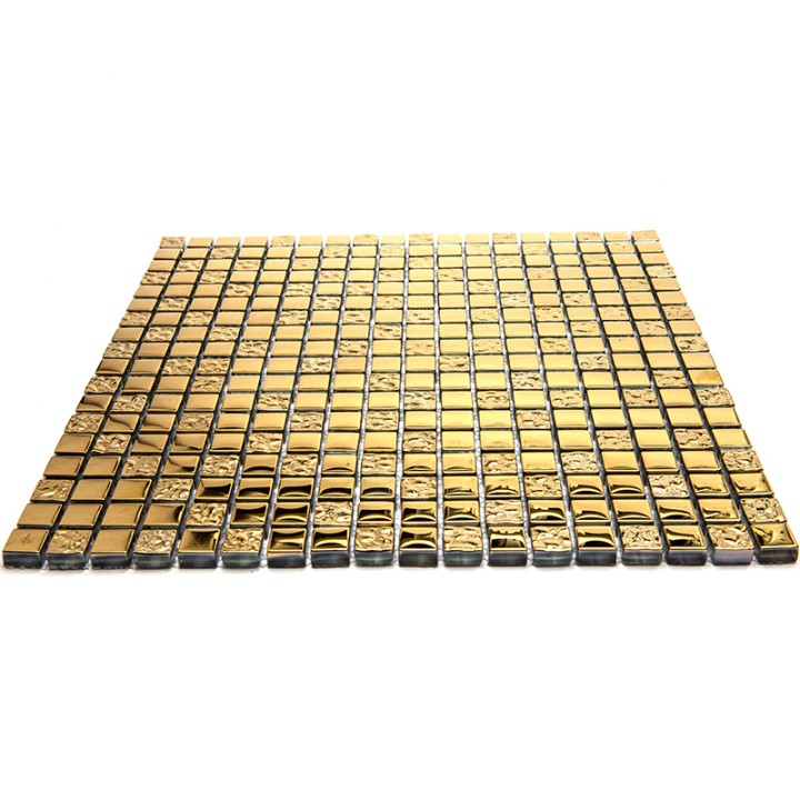 Стеклянная Natural Mosaic Hi-Tech Мозаика Стекло микс HTC-004-15 чип 15х15 — фото 6