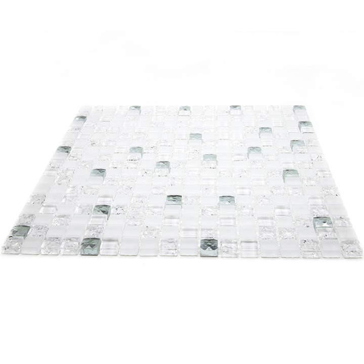 Стеклянная Natural Mosaic Ice flowers ICE-13 30x30 — фото 6