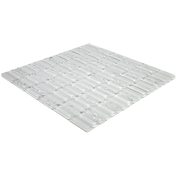 Стеклянная Natural Mosaic Mix spectrum Мозаика Стекло глянцевая SML-104 чип 15x48 — фото 5