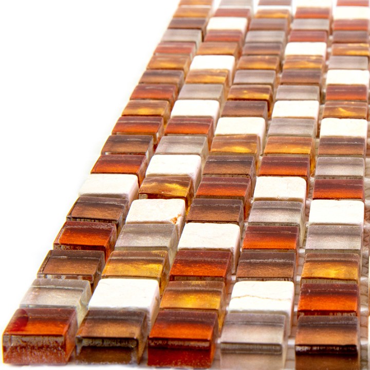 Стеклянная Natural Mosaic PASTEL (PST) PST-006 30x30 — фото 3