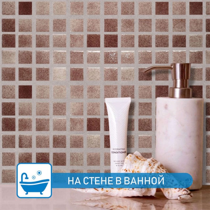 Стеклянная Natural Mosaic Steppa STP-RD002-30 30,6x30,6 — фото 3