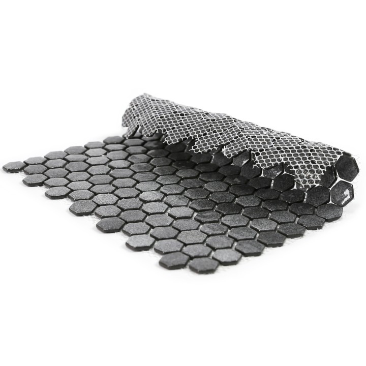 Стеклянная Natural Mosaic Steppa STP-GR009-HEX 30x30 — фото 4