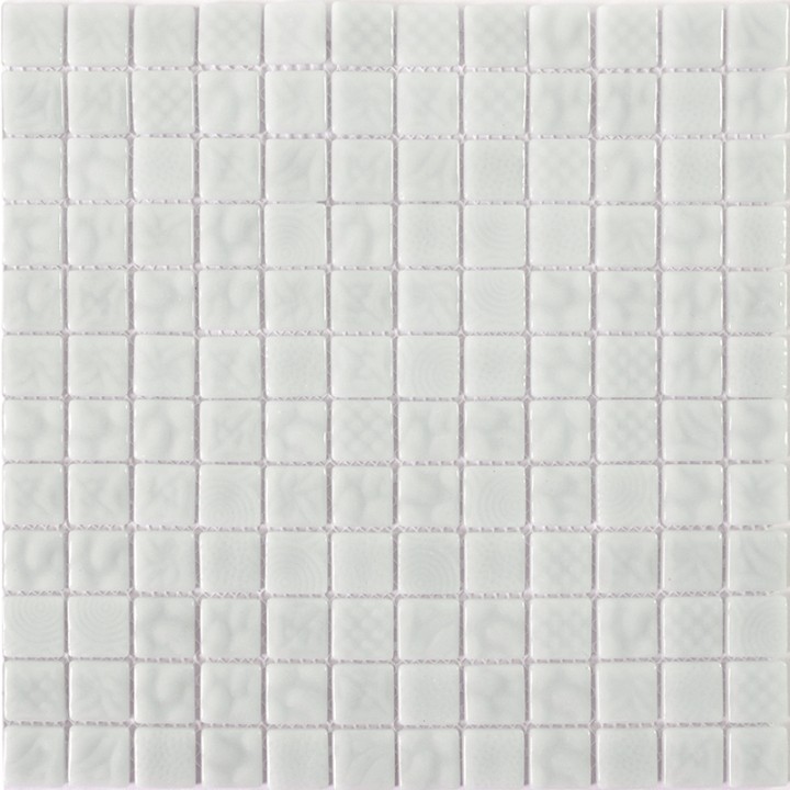 Стеклянная Natural Mosaic Steppa Мозаика из стекла STP-WH002-L, стекло белый, поверхность глянцевая 31,5x31,5 — фото 3