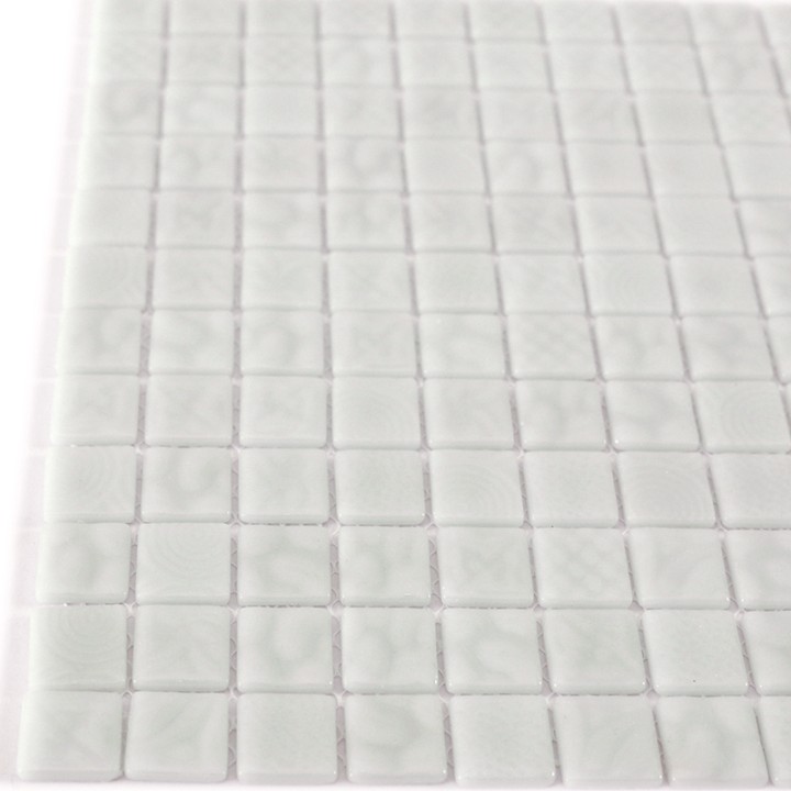 Стеклянная Natural Mosaic Steppa Мозаика из стекла STP-WH002-L, стекло белый, поверхность глянцевая 31,5x31,5 — фото 6