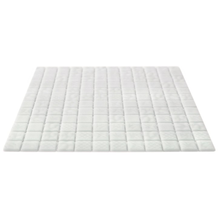 Стеклянная Natural Mosaic Steppa Мозаика из стекла STP-WH002-L, стекло белый, поверхность глянцевая 31,5x31,5 — фото 9