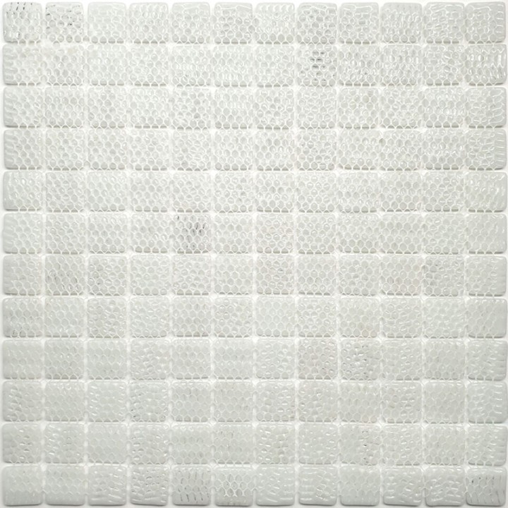 Стеклянная Natural Mosaic Steppa Мозаика из стекла STP-WH002-L, стекло белый, поверхность глянцевая 31,5x31,5 — фото 10