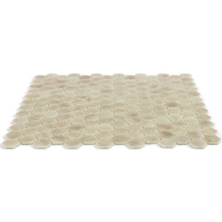 Стеклянная Natural Mosaic Steppa STP-BG011-HEX 30x30 — фото 6