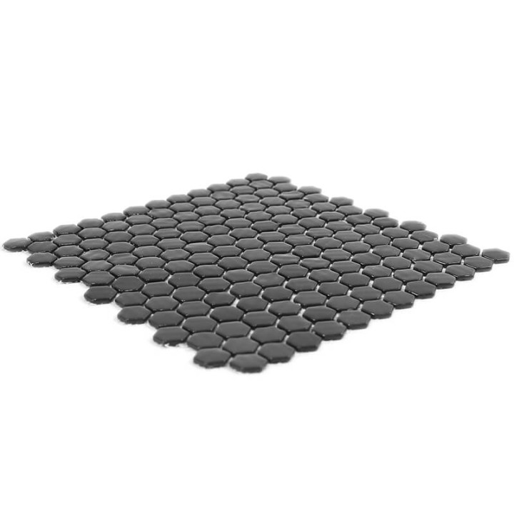 Стеклянная Natural Mosaic Steppa STP-BK001-HEX 30x30 — фото 5
