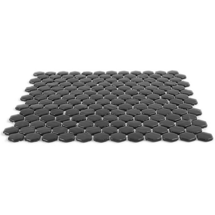 Стеклянная Natural Mosaic Steppa STP-BK001-HEX 30x30 — фото 6