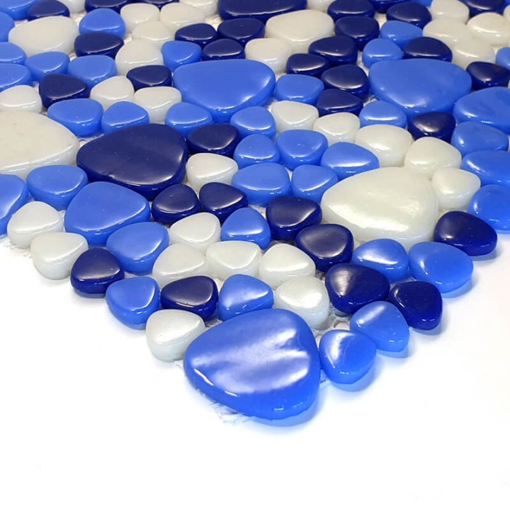 Стеклянная Natural Mosaic Steppa STP-BL005-GEM 30x30 — фото 4