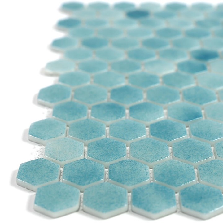 Стеклянная Natural Mosaic Steppa STP-BL017-HEX 30x30 — фото 3