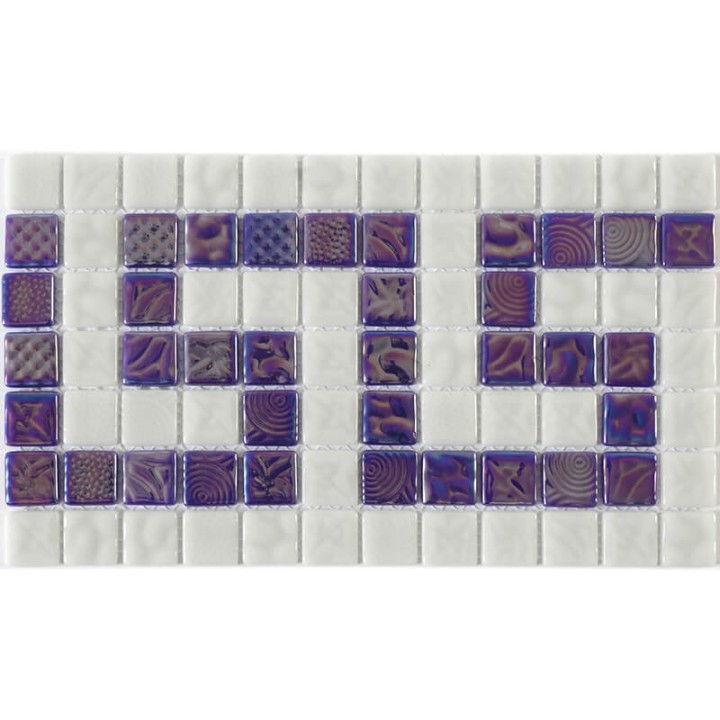 Стеклянная Natural Mosaic Steppa STP-border1 18x31,7 — фото 3