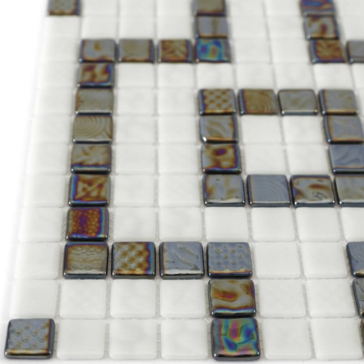 Стеклянная Natural Mosaic Steppa STP-border2 31,5x31,5 — фото 6
