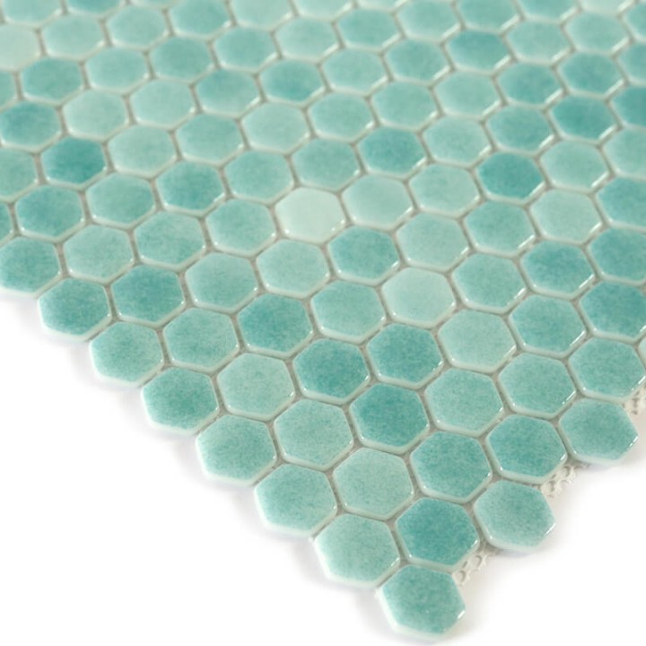 Стеклянная Natural Mosaic Steppa STP-GN008-HEX 30x30 — фото 2