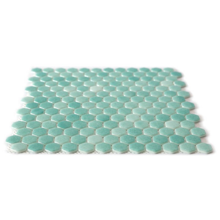 Стеклянная Natural Mosaic Steppa STP-GN008-HEX 30x30 — фото 6