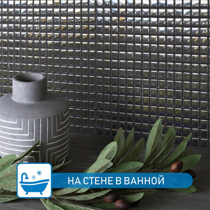 Стеклянная Natural Mosaic Steppa STP-GR003-10L 30x30 — фото 13
