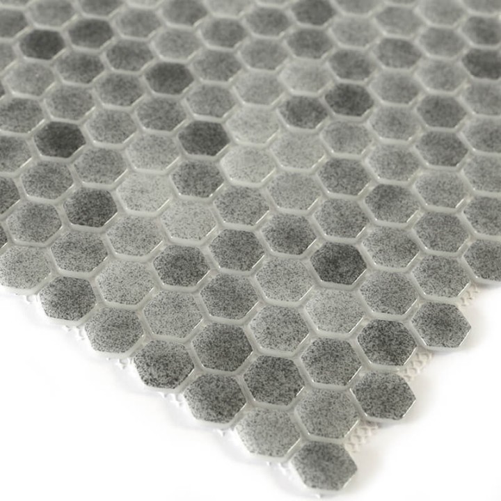 Стеклянная Natural Mosaic Steppa STP-GR012-HEX 30x30 — фото 2