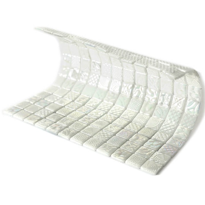 Стеклянная Natural Mosaic Steppa STP-WH005-L 31,5x31,5 — фото 6