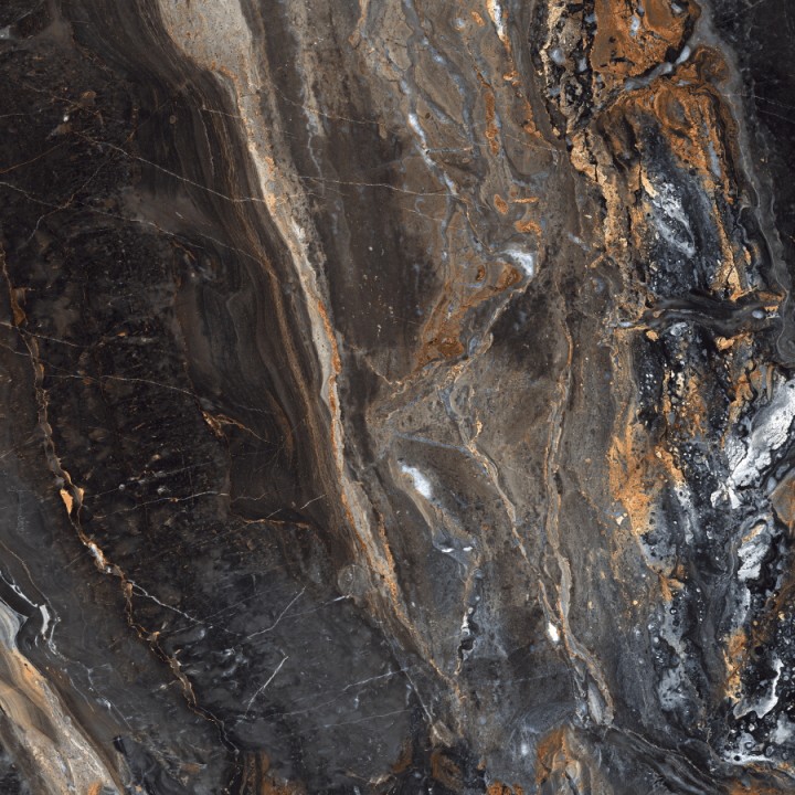 Полированный Neodom Sixty 60x60 Lawa Nero Polished 60x60 — фото 11