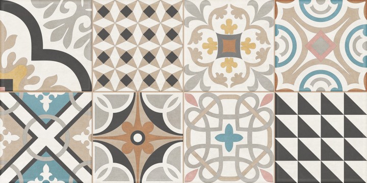Лаппатированный New Trend Design Art Mix 2 WT36DST18 Плитка настенная 30х60 — фото 6