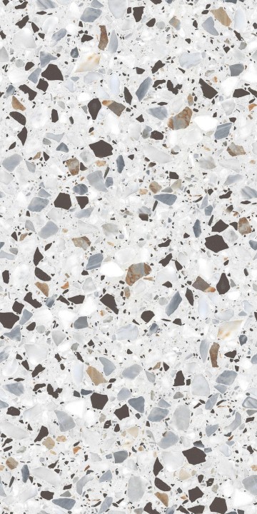Матовый NT Ceramic Terrazzo White NTT99606 60x120 — фото 3