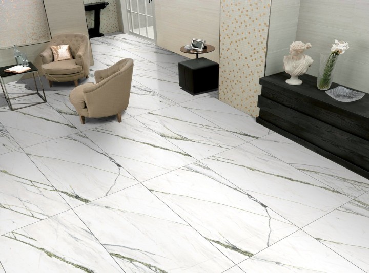 Матовый Ocean Ceramic Керамический гранит 60х60 Керамогранит Calcuta Emrald Matt 60х120 — фото 7