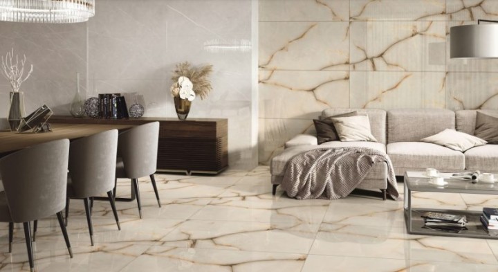 Полированный One Touch ASTER BEIGE Glossy 60х120 — фото 5