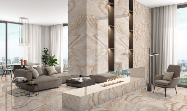 Полированный One Touch FUSION BROWN Glossy 60х120 — фото 5