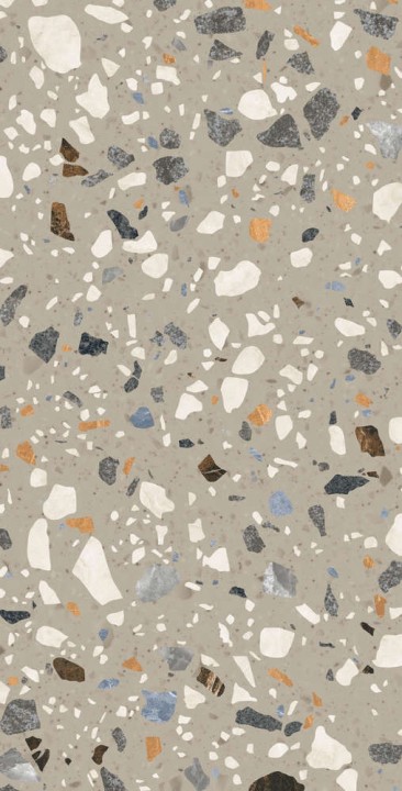 Матовый One Touch Керамогранит Ceramic Matt 60x120 Terrazzo 1001 — фото 2
