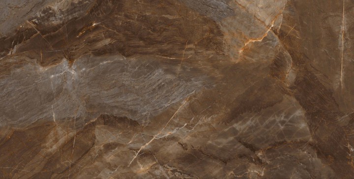 Onlygres Marble XXL Керамогранит MOGXL4001 Marble Brown полированный 80х160x9 — фото 2