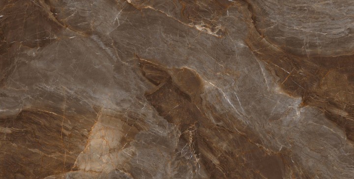Onlygres Marble XXL Керамогранит MOGXL4001 Marble Brown полированный 80х160x9 — фото 4