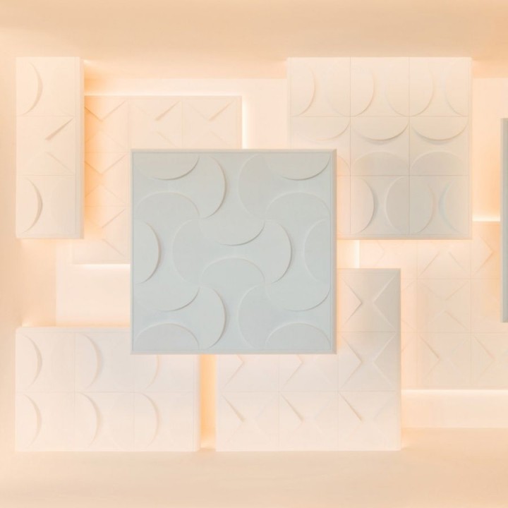3D панели из полимера Orac Decor Luxxus W107 декоративная панель полиуретан 333х333х29 мм. — фото 3