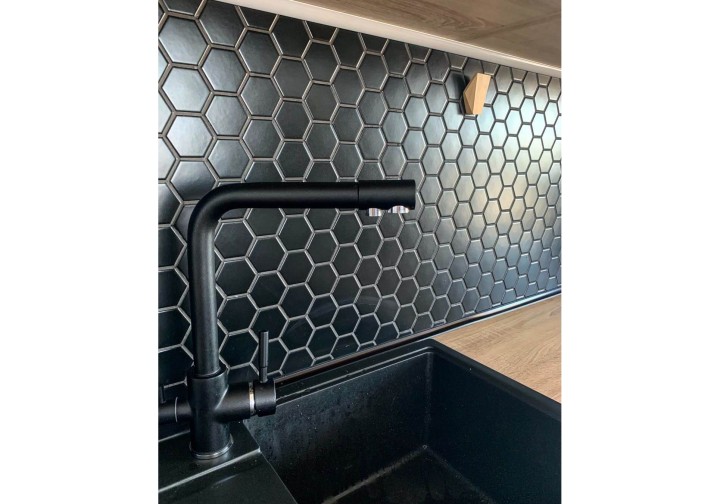ORRO Mosaic Ceramic Керамическая мозаика BLACK GAMMA 26x29 — фото 2
