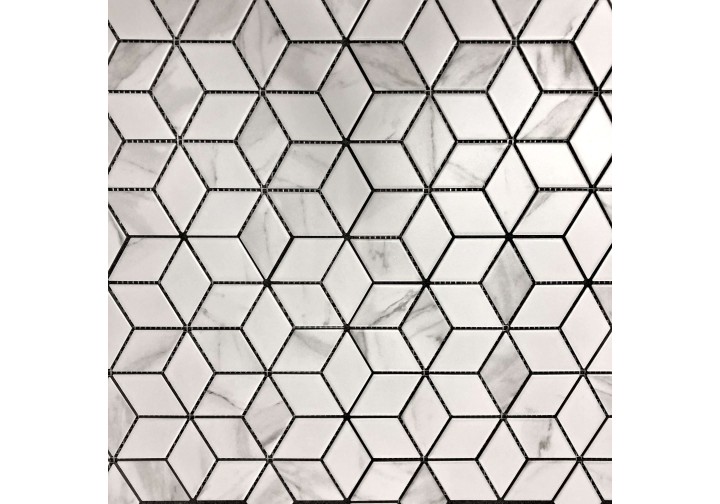 ORRO Mosaic Ceramic Керамическая мозаика VIVA STATUARIO 26x30 — фото 2