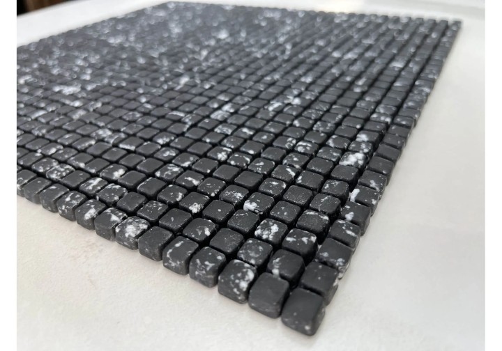 Стеклянная Classic Мозаика Orro mosaic Neo Black 30.5х30.5, чип 8х8 квадратный — фото 2
