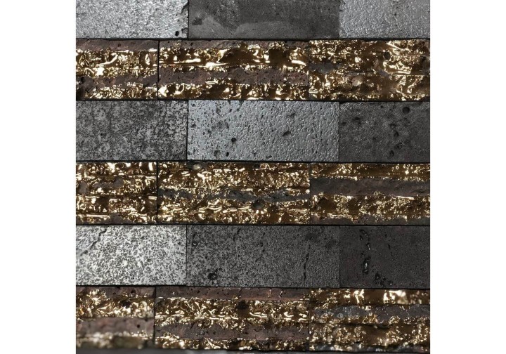 Каменная ORRO Mosaic Мозаика из туфа Lava Stripe 30x30 — фото 3