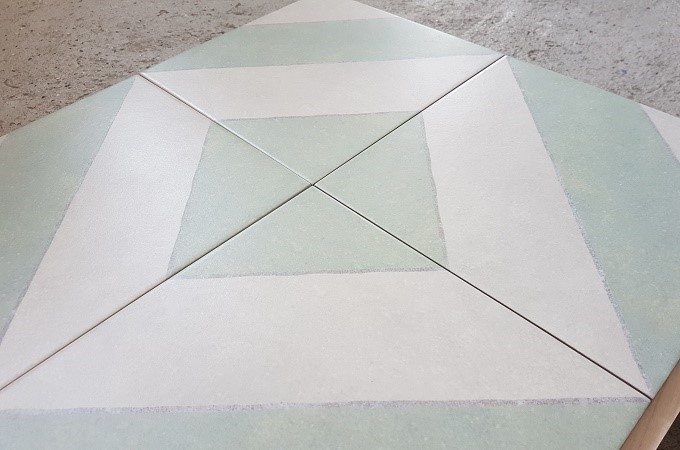 Матовый Pamesa Artstract Diagonals Sage 22,3x22,3 — фото 2