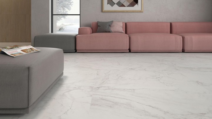 Полированный Pamesa MARBLES LUCCA Blanco 60х120 — фото 5