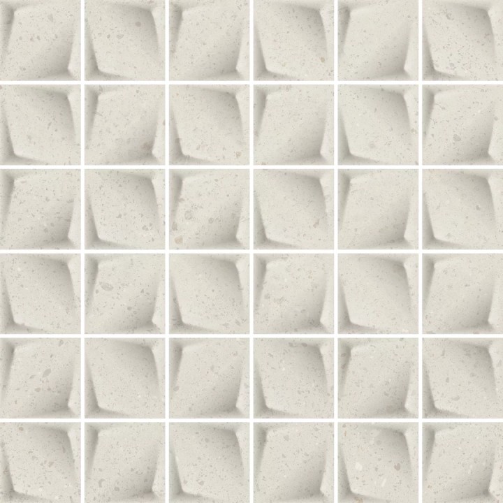 Керамическая Мозаика Paradyz Effect Grys Mozaika Prasowana Mat 29.8х29.8 — фото 2